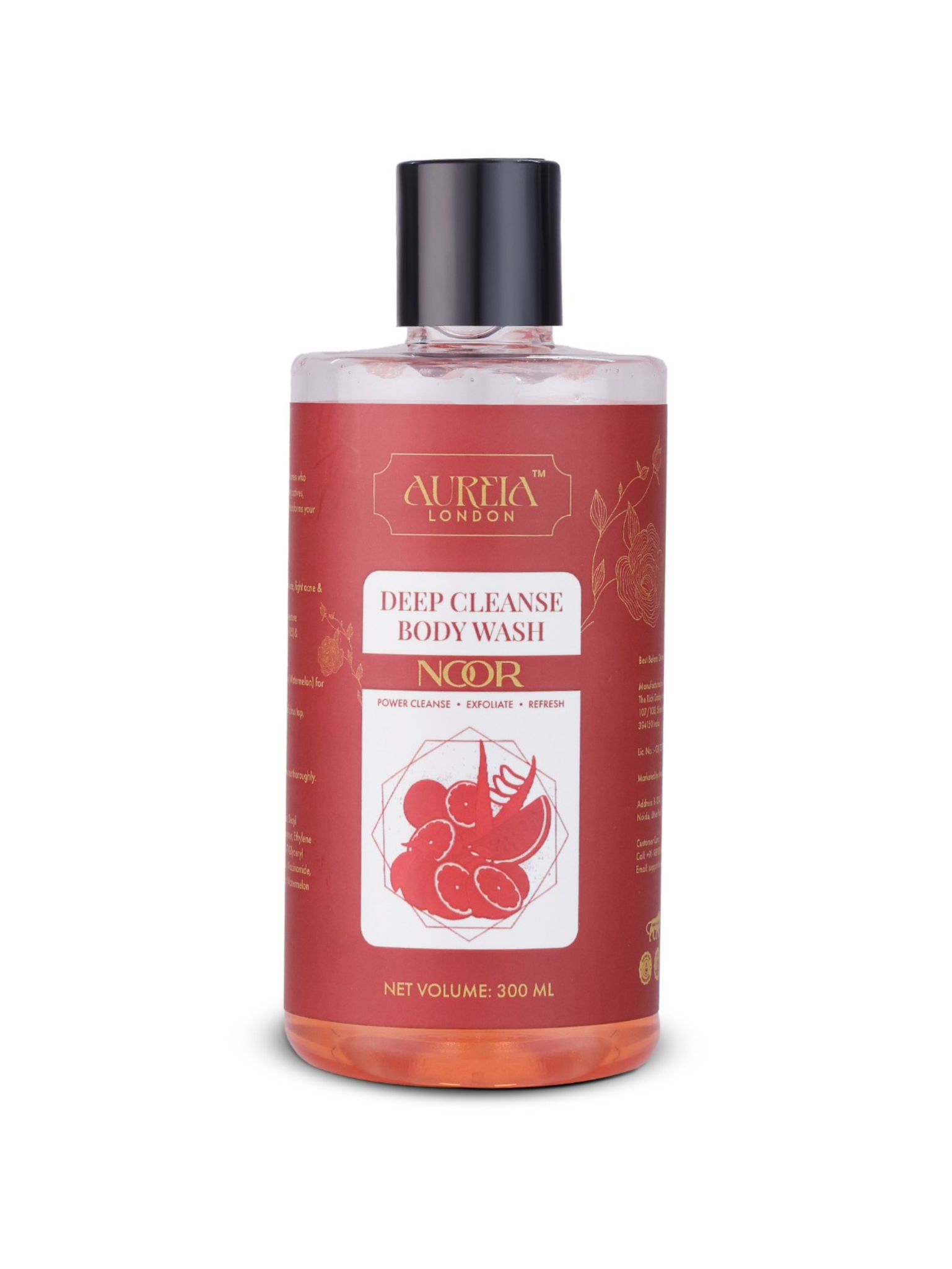 Noor Deep Cleanse Body Wash By Aureia London - 300ml