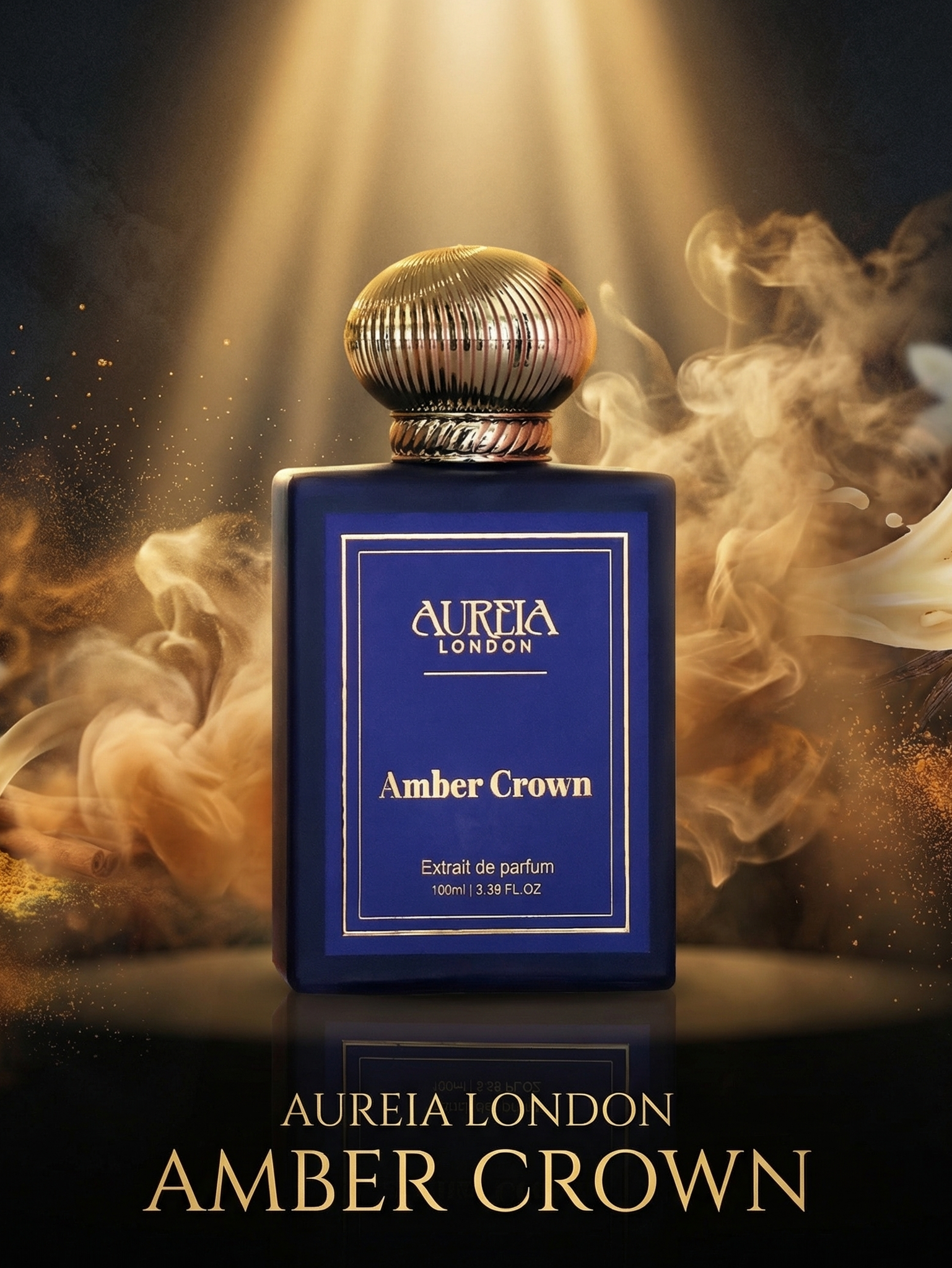 Amber Crown By Aureia London | 48 Hours Long Lasting Extrait de Parfum