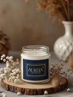 Aureia London — Vanilla & Cinnamon Soy Wax Candle Aureialondon