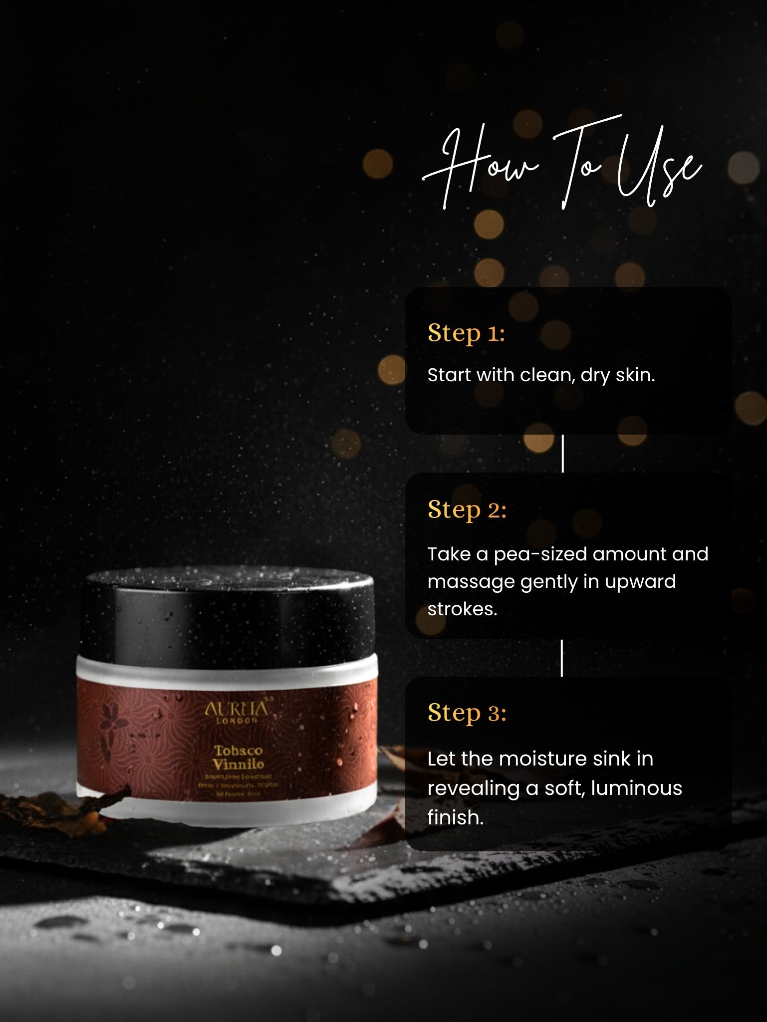 Tobacc Vinnile Barrier Repair Moisturizer By Aureia London - 50ml Aureialondon