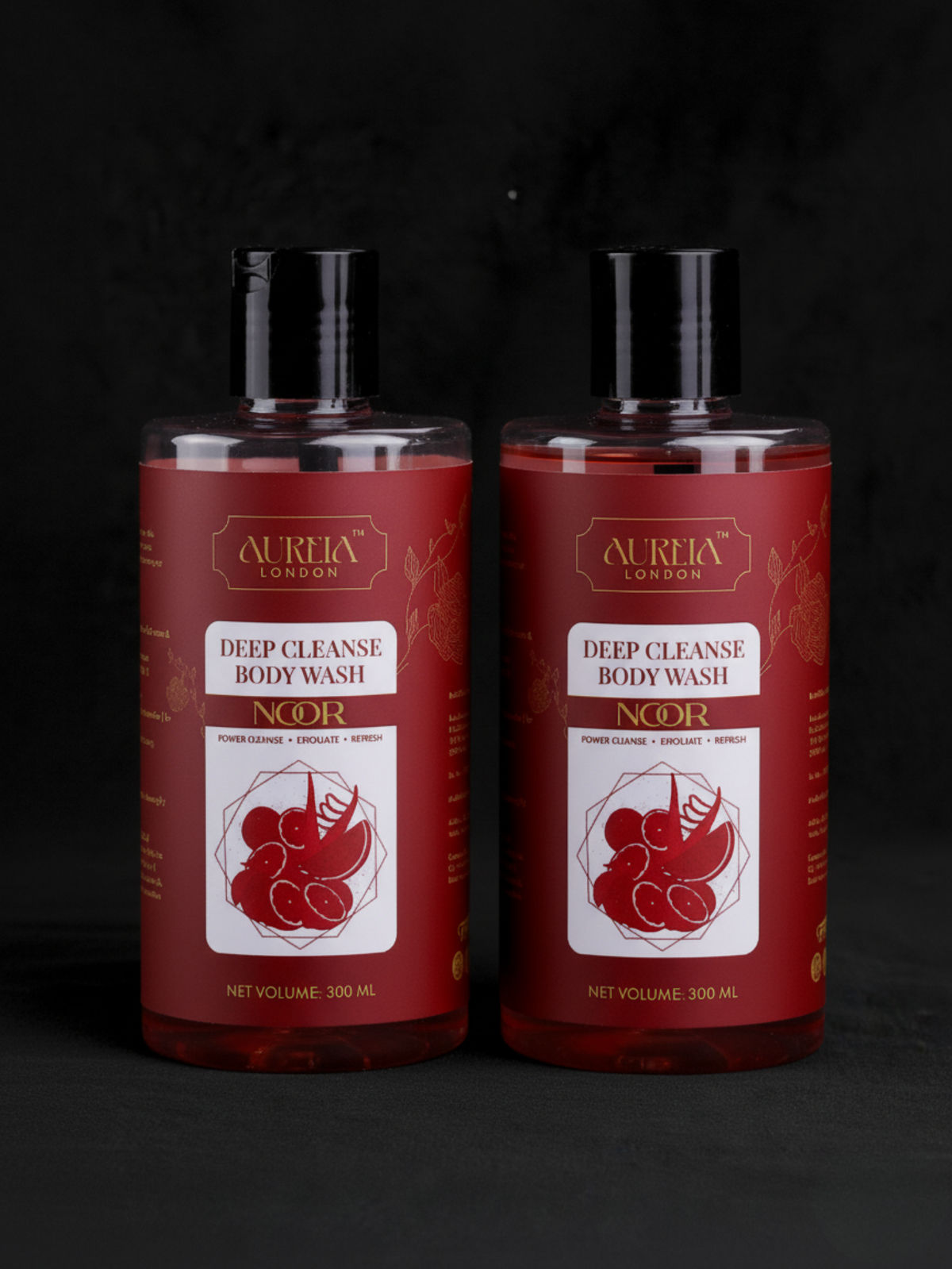 Noor Deep Cleanse Body Wash By Aureia London - 300ml Aureialondon