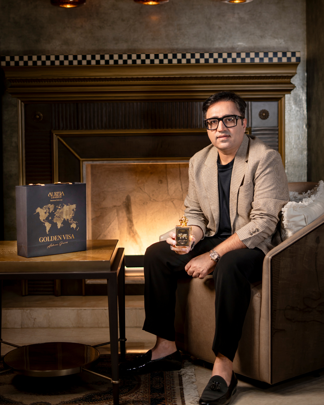 Golden Visa Oud — The Ashneer Grover Edition By Aureia London - 100ml