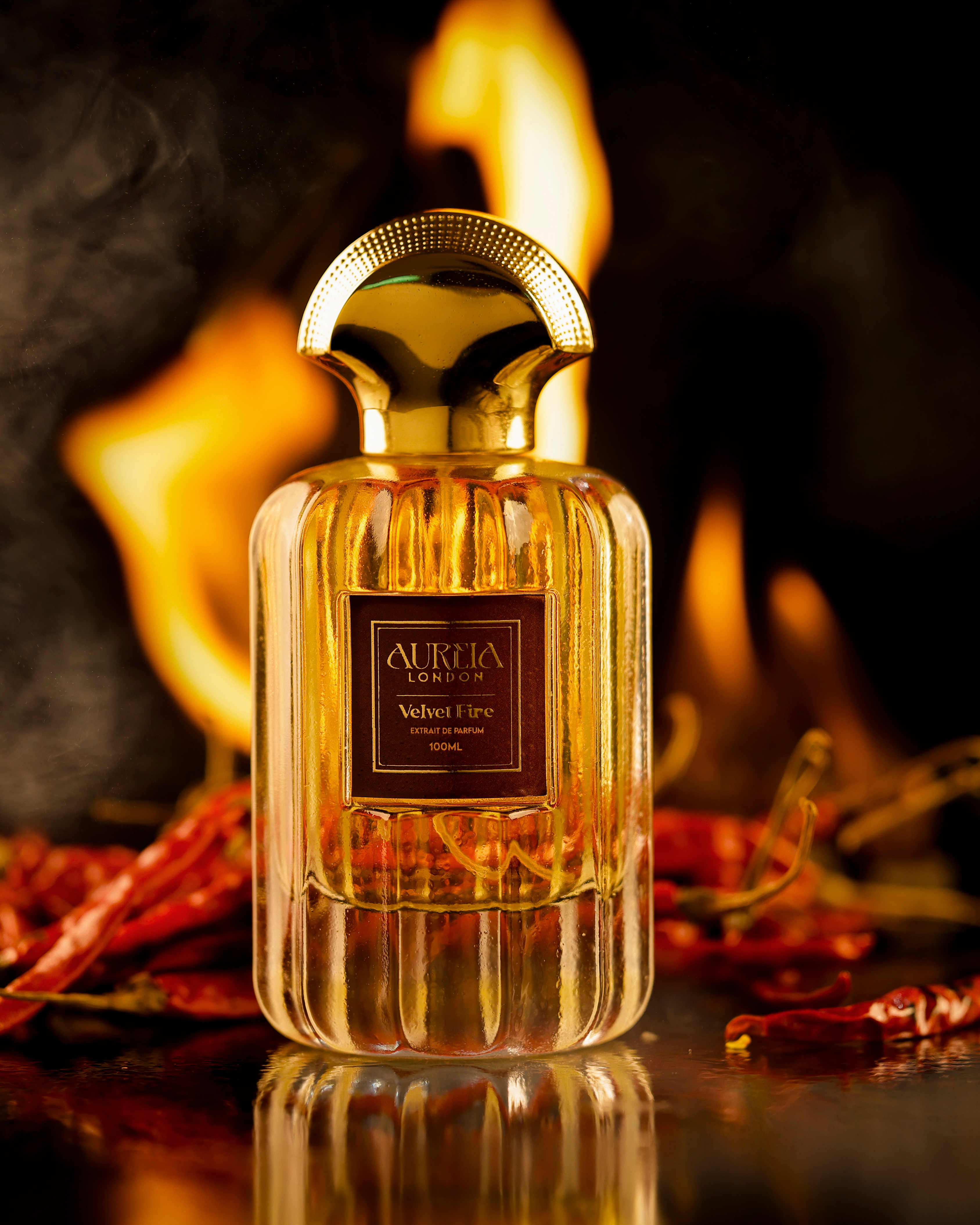 Velvet Fire By Aureia London - 100ml Oil-Based | 48 Hours Long Lasting Extrait de Parfum