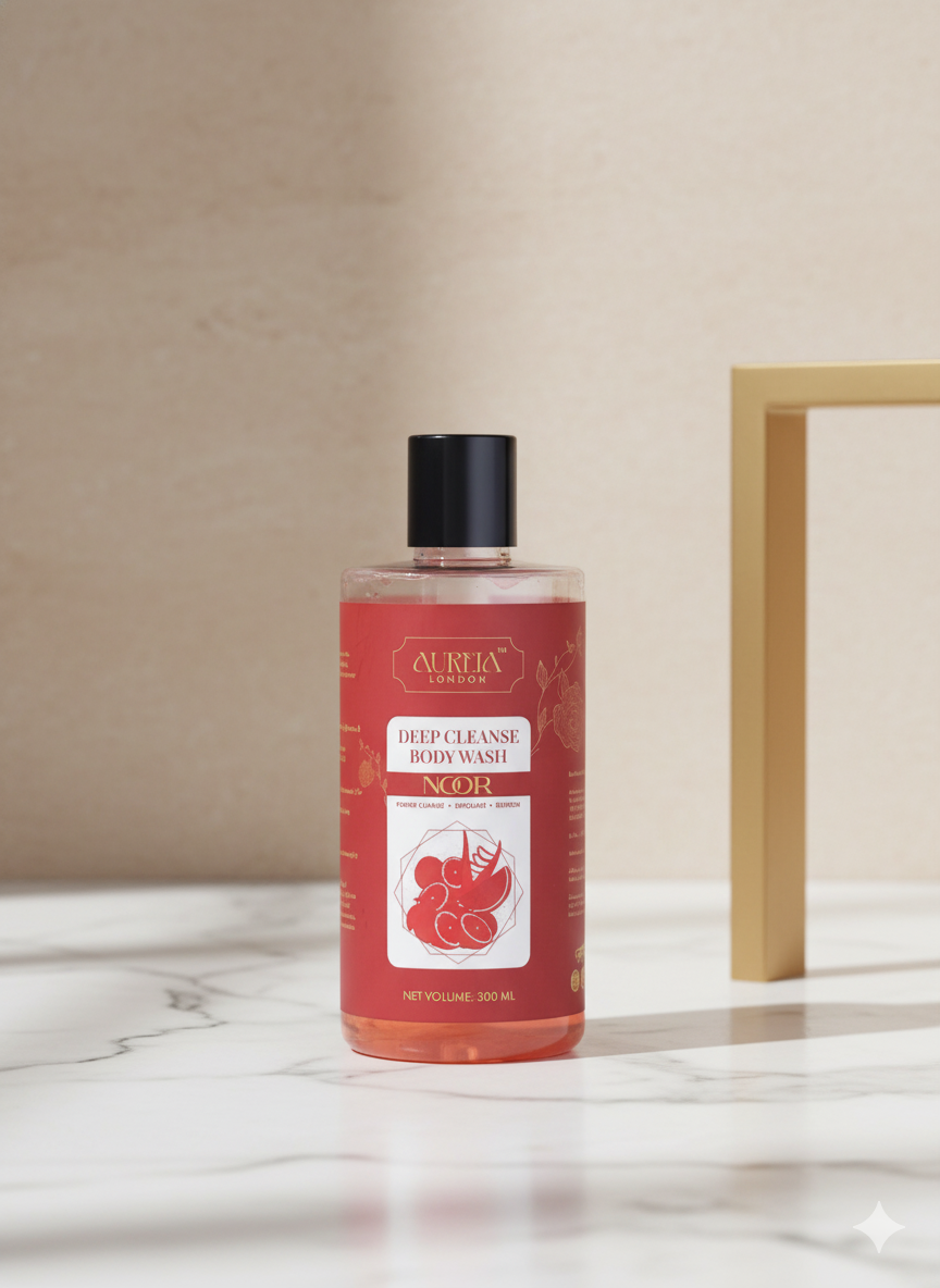 Noor Deep Cleanse Body Wash By Aureia London - 300ml