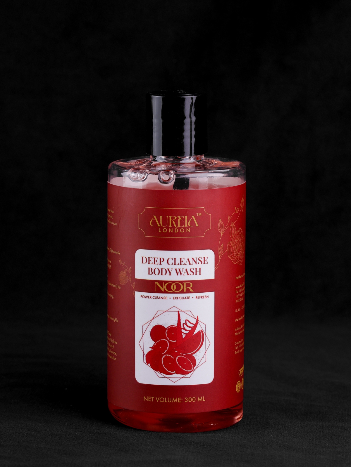 Noor Deep Cleanse Body Wash By Aureia London - 300ml Aureialondon