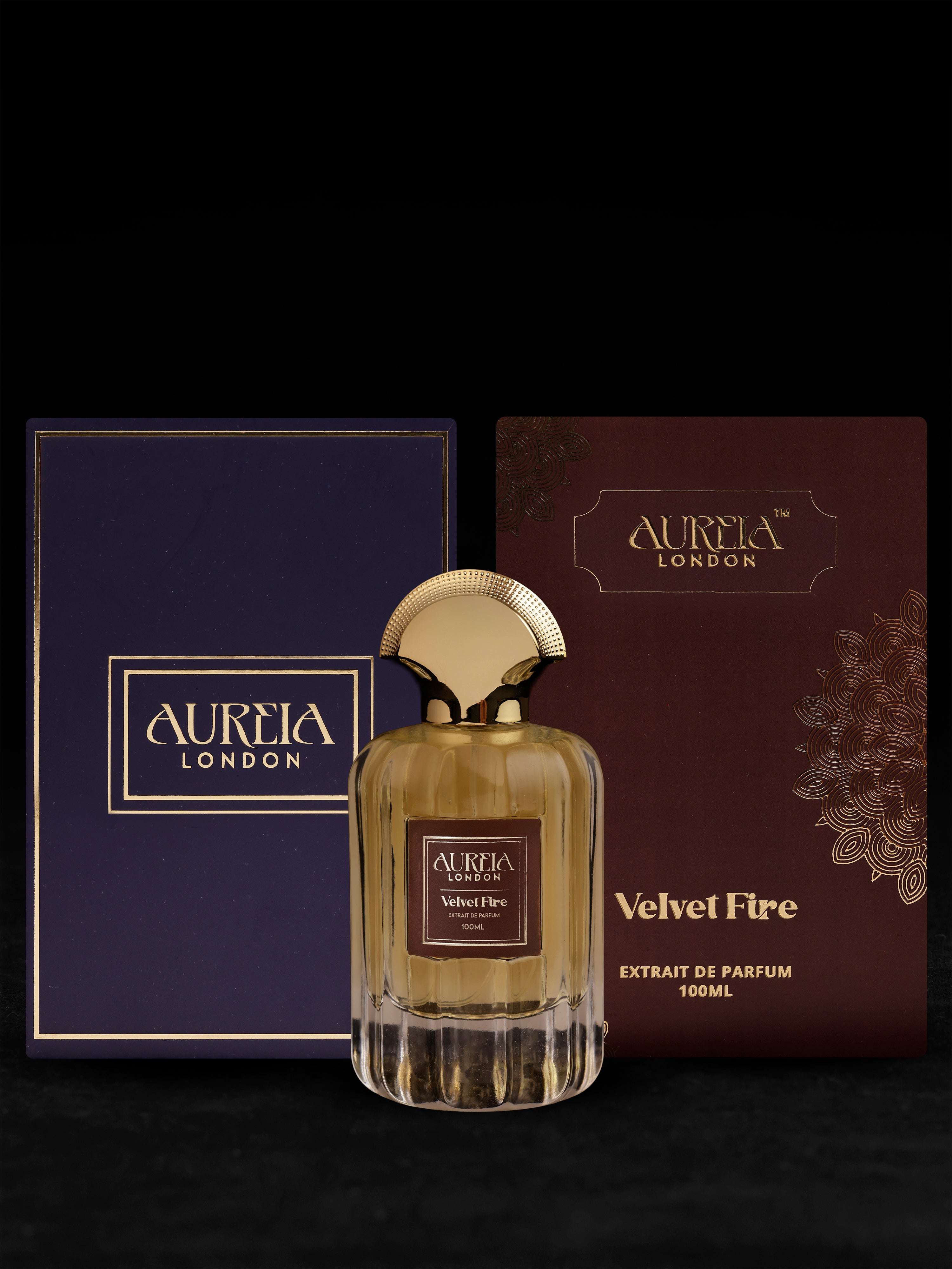 Velvet Fire By Aureia London - 100ml Oil-Based | 48 Hours Long Lasting Extrait de Parfum