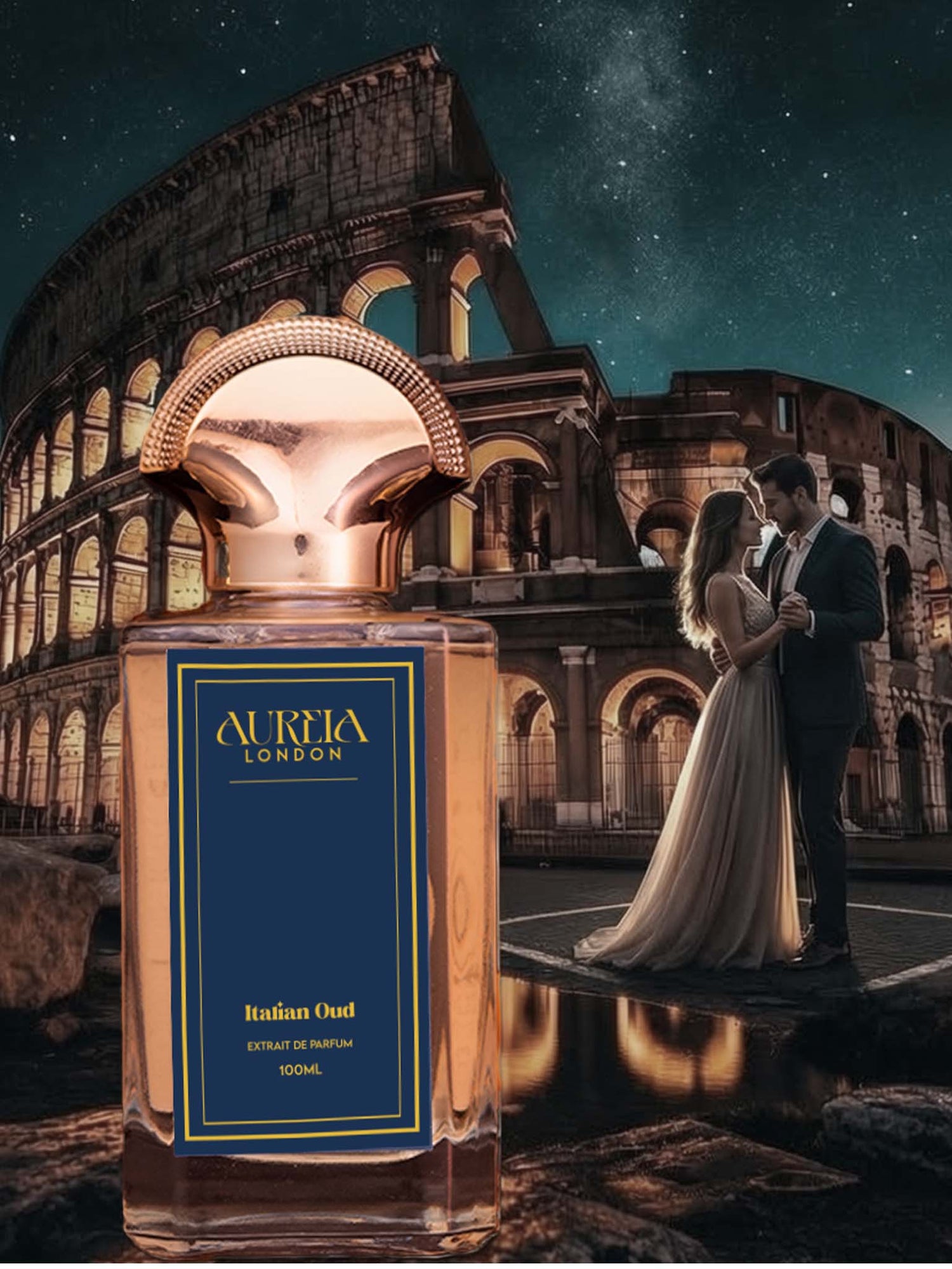 Italian Oud By Aureia London | 48 Hours Long Lasting Extrait de Parfum